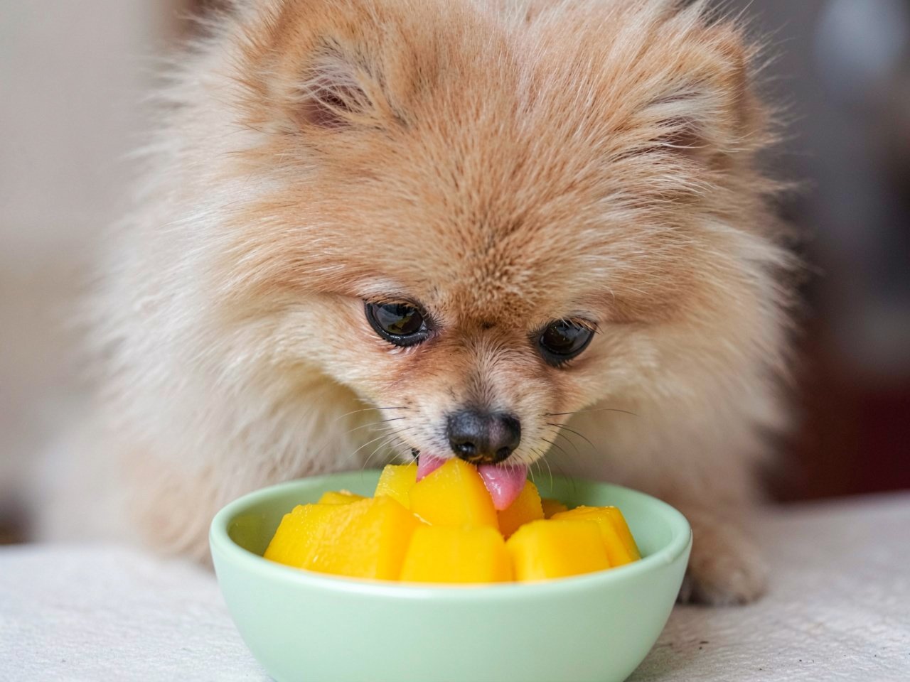 Cachorro pode comer manga verde ou madura