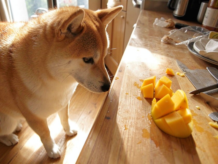 cachorro pode comer manga