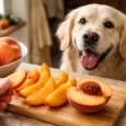 cachorro pode comer pêssego