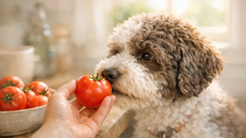 Cachorro pode comer tomate