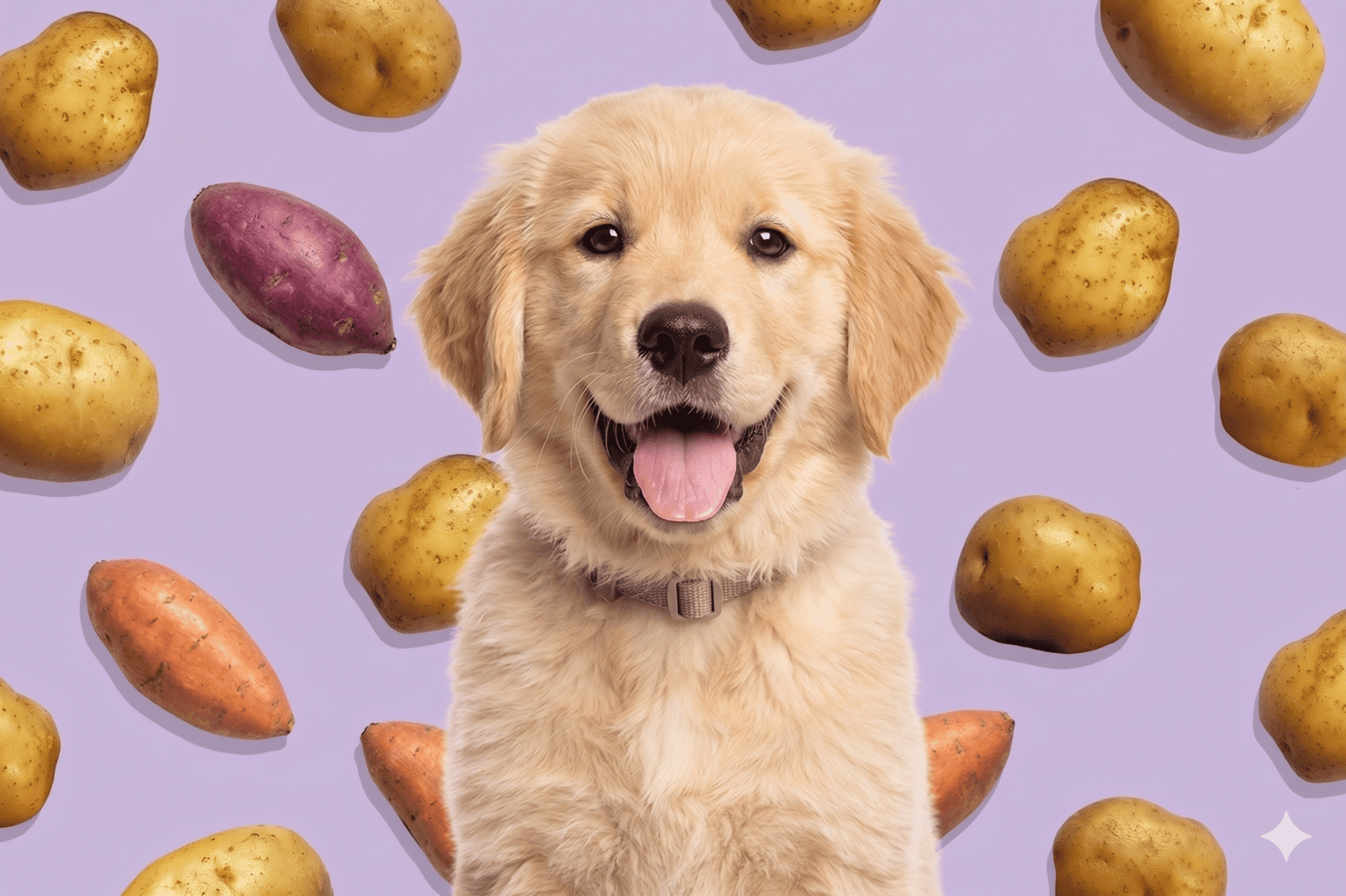 Pode dar batata ao cão